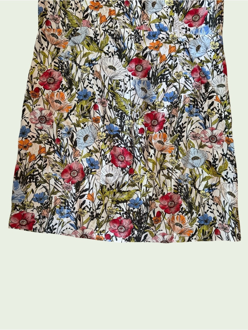 J. Jill “Love Linen” Sleeveless Floral Shift Classic! - Picture 4 of 11